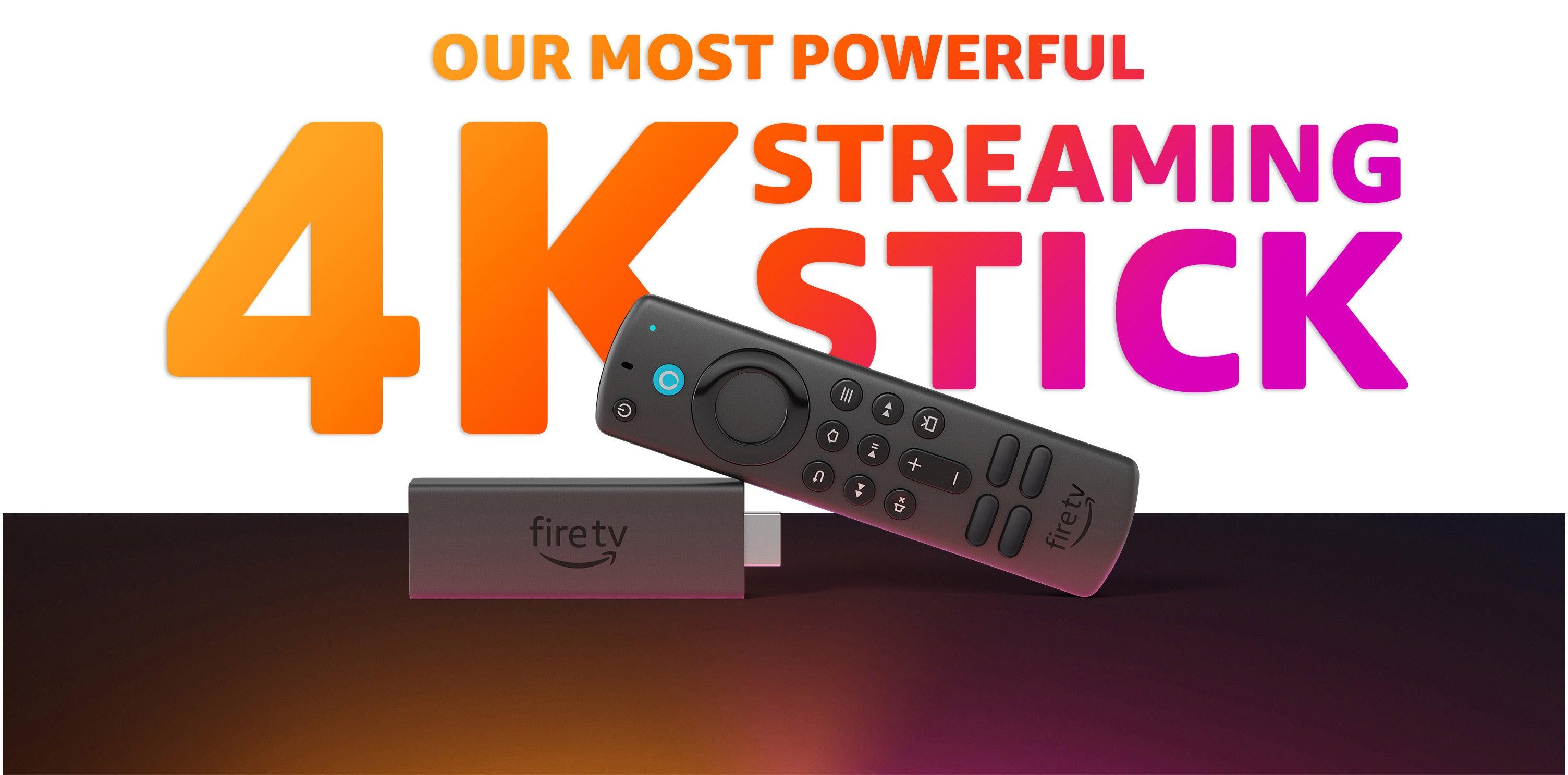 Amazon Fire TV Stick 4K/ 4K Max with Alexa Voice Remote