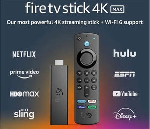 Amazon Fire TV Stick 4K/ 4K Max with Alexa Voice Remote
