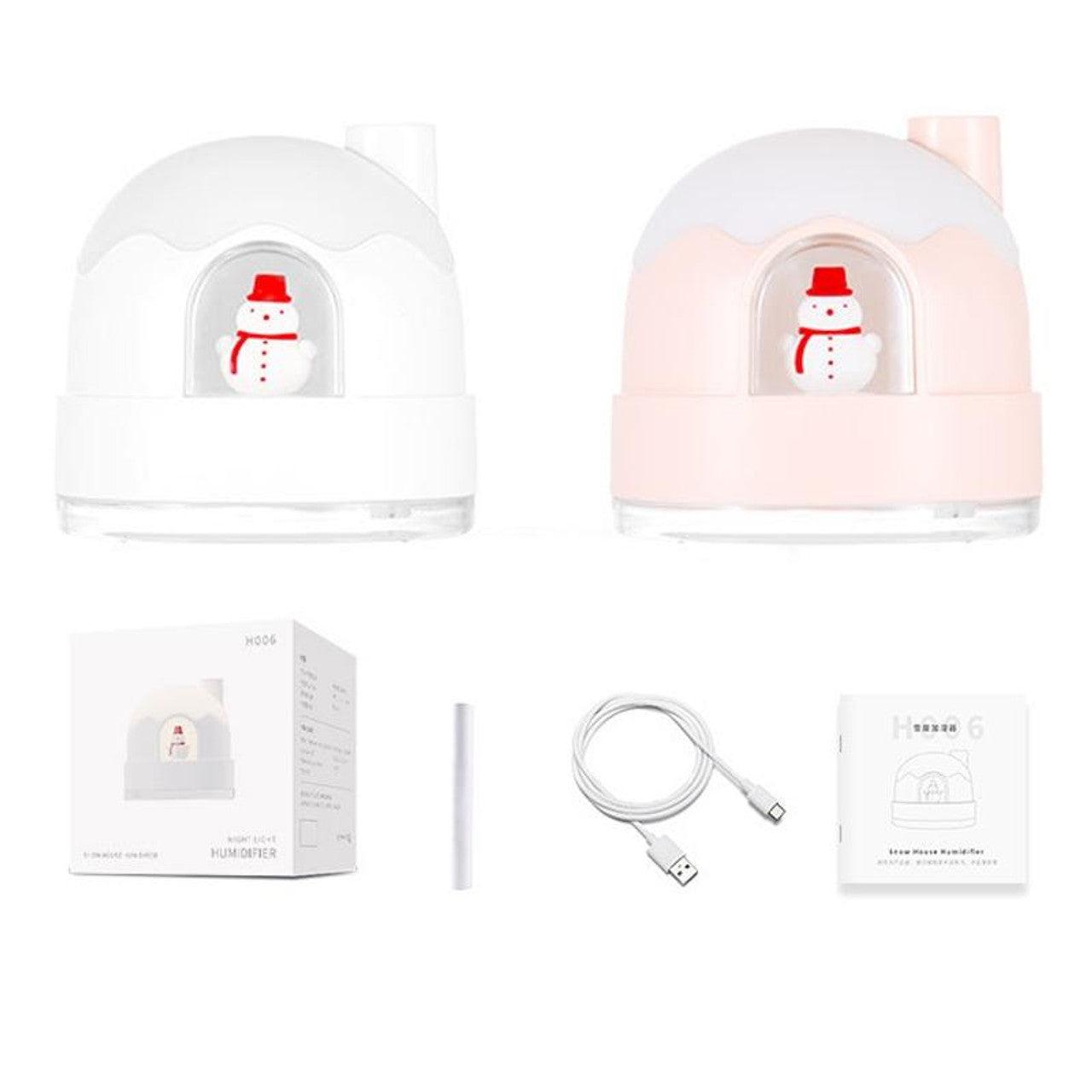 Snowman Humidifier Diffuser with Night Light - Mainz Empire Pte Ltd