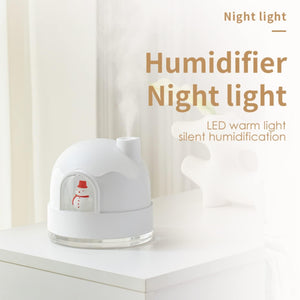Snowman Humidifier Diffuser with Night Light - Mainz Empire Pte Ltd