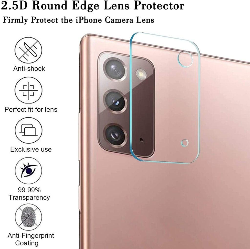 9H 2.5D Ultra Clear Camera Lens Protector for Samsung Note 20/Note 20 Ultra/S21 Ultra/S21/S21+ - Mainz Empire Pte Ltd
