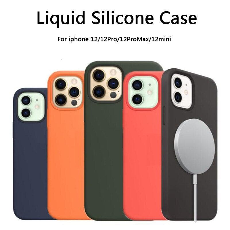Magsafe Magnetic Silicon Case for iPhone X/XS/XS Max/11 Pro/11 Pro Max/12/12 Mini/12 Pro/12 Pro Max - Mainz Empire Pte Ltd