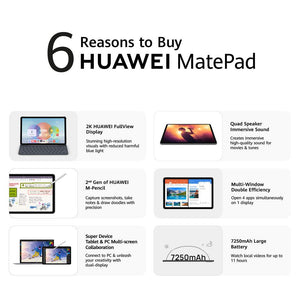 Huawei Matepad 2022 10.4 WIFI (4/128GB) - Mainz Empire Pte Ltd