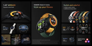 XiaoMi Watch S1/ S1 Active - Mainz Empire Pte Ltd