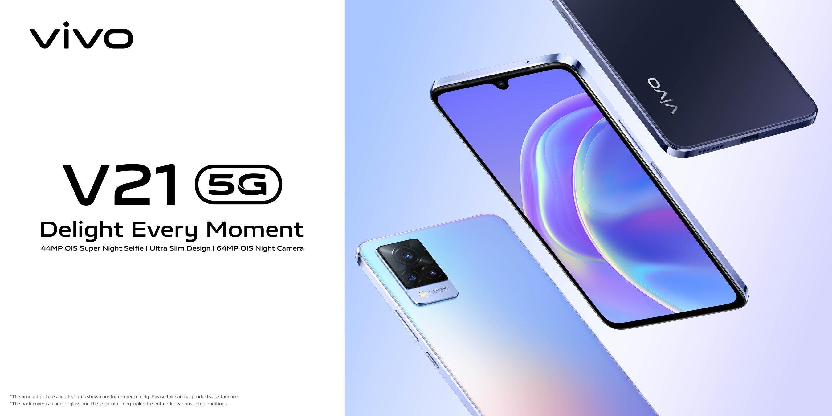 Vivo V21 5G (8/128GB) - Mainz Empire Pte Ltd
