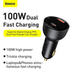 Baseus PD 100W USB Type C QC3.0 Charger - Mainz Empire Pte Ltd