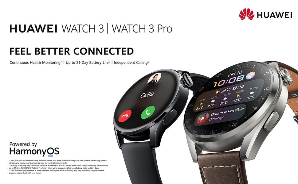 Huawei Watch 3 Pro/ Watch 3 Active/ Watch 3 Classic eSIM LTE 46mm - Mainz Empire Pte Ltd
