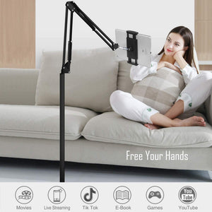 Universal Adjustable Mobile Tablet Floor Stand Holder - Mainz Empire Pte Ltd