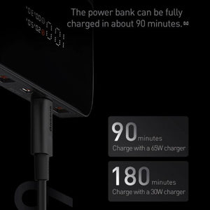 Baseus 100W Blade Series 20000mAh Fast Charging Power Bank - Mainz Empire Pte Ltd
