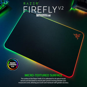 Razer Firefly V2 Chroma RGB Mouse Pad - Mainz Empire Pte Ltd