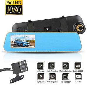 Car Rear Mirror Full HD Recorder (Front + Rear) - Mainz Empire Pte Ltd