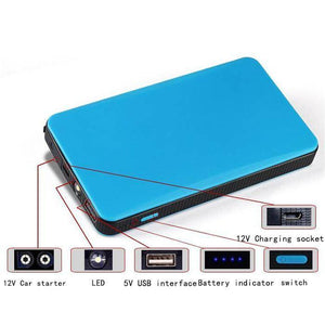 2 in 1 PowerBank Backup Battery Charger 12000mAh For Mobile Phones and Car Jump Starter - Mainz Empire Pte Ltd