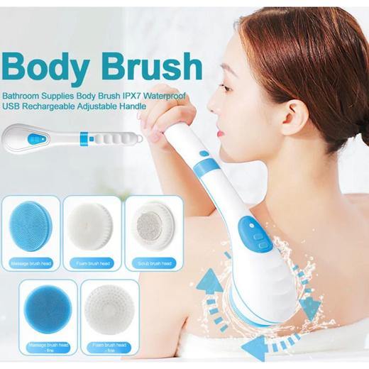 5 in 1 Cleaning Bath Massager Electric Shower Brush - Mainz Empire Pte Ltd