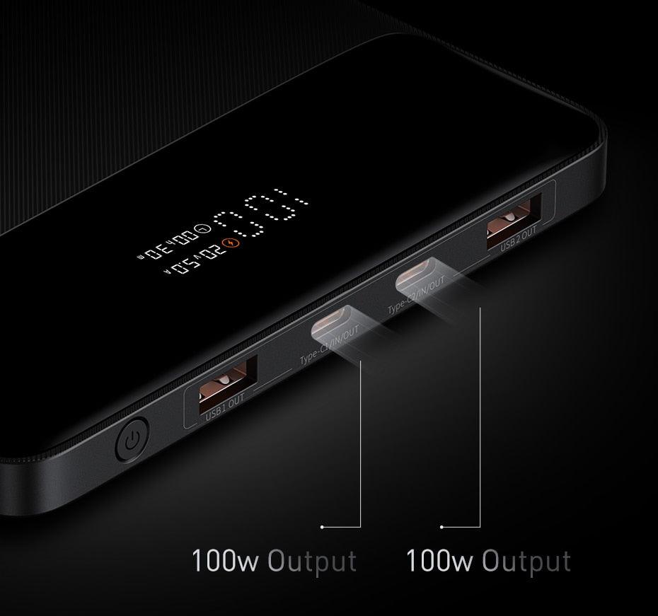Baseus 100W Blade Series 20000mAh Fast Charging Power Bank - Mainz Empire Pte Ltd