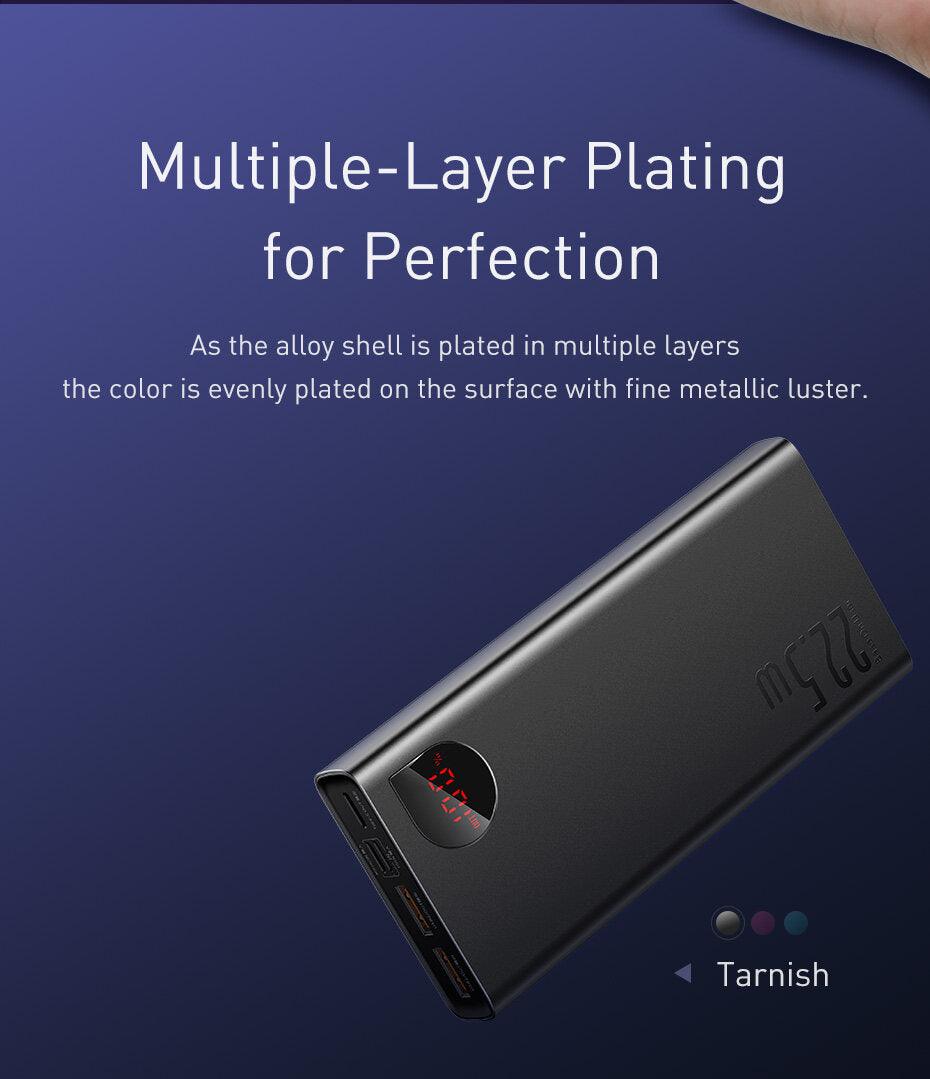 BASEUS Adaman 22.5W/65W 10000mAh/20000mAh Quick Charge Power Bank - Mainz Empire Pte Ltd