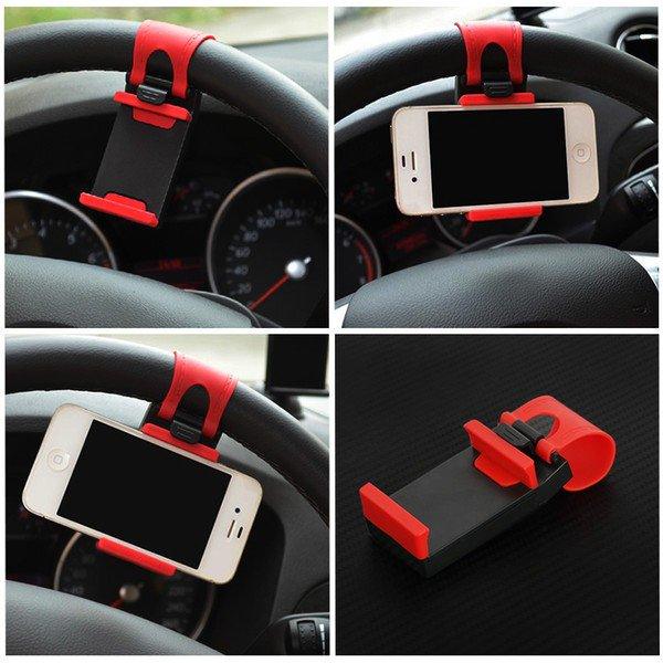 Universal Car Steering Wheel Phone Holder - Mainz Empire Pte Ltd