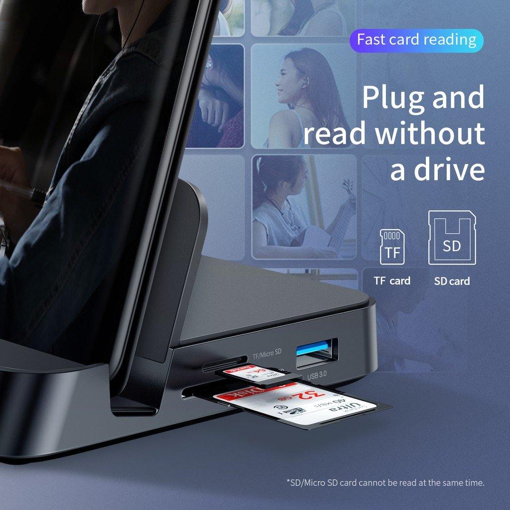 Baseus 7 IN 1 Type C Intelligent Hub Docking Station - Mainz Empire Pte Ltd