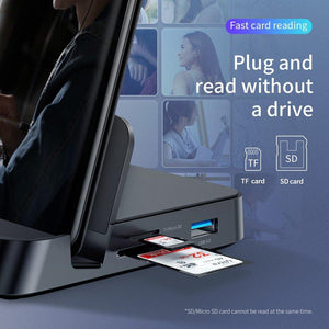 Baseus 7 IN 1 Type C Intelligent Hub Docking Station - Mainz Empire Pte Ltd