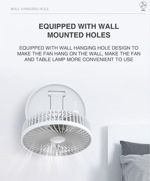 3-Speed USB Foldable Portable Telescopic Fan - Mainz Empire Pte Ltd