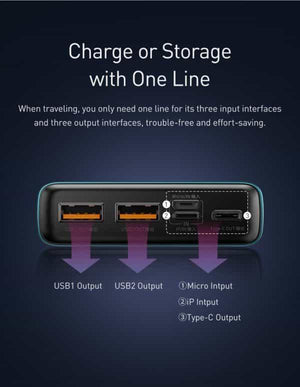 BASEUS Adaman 22.5W/65W 10000mAh/20000mAh Quick Charge Power Bank - Mainz Empire Pte Ltd