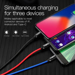 Baseus 3 in 1 Fast Charging Cable (Micro USB,Type C,Lightning) - Mainz Empire Pte Ltd