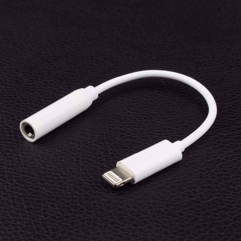 Lightning to 3.5mm Jack Adapter(Support latest iOS) - Mainz Empire Pte Ltd