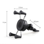 X Grip Motorcycle Mobile Phone Holder - Mainz Empire Pte Ltd