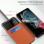 Samsung S22/S22+/S22 Ultra Front View Magnetic Smart Flip Case - Mainz Empire Pte Ltd