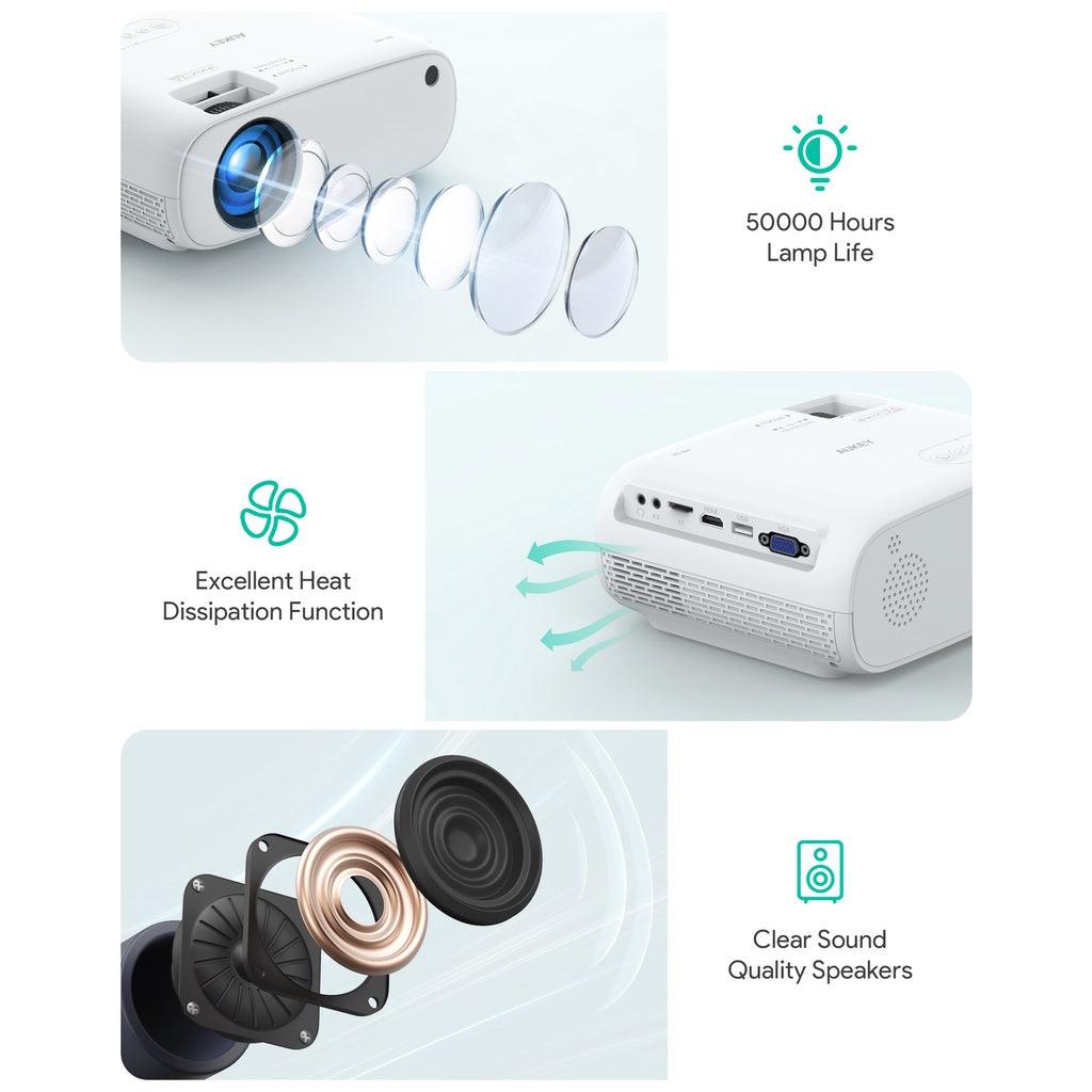 Aukey Wi-Fi Mini Projector - Mainz Empire Pte Ltd
