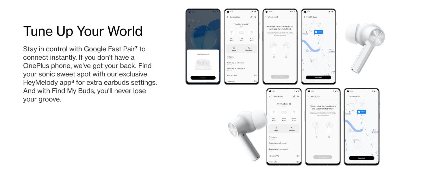 OnePlus Buds Z2 Bluetooth Wireless Earbuds - Mainz Empire Pte Ltd