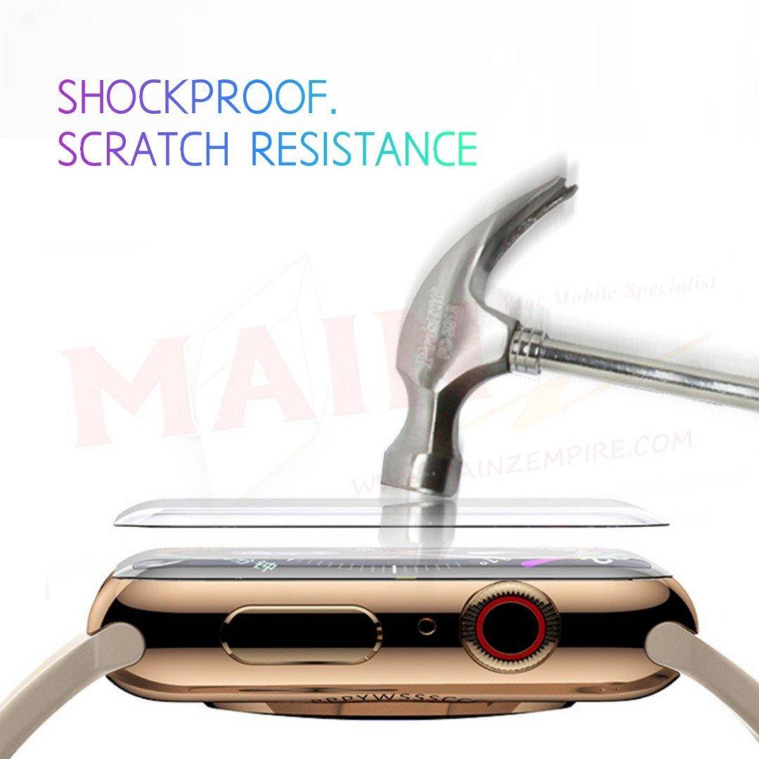 Apple Watch 3D HD Tempered Glass (All Series/All Sizes) - Mainz Empire Pte Ltd