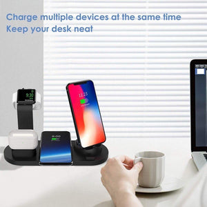 6 in 1 Wireless Charging Dock Station - Mainz Empire Pte Ltd