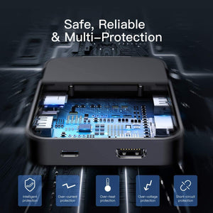 Baseus 7 IN 1 Type C Intelligent Hub Docking Station - Mainz Empire Pte Ltd