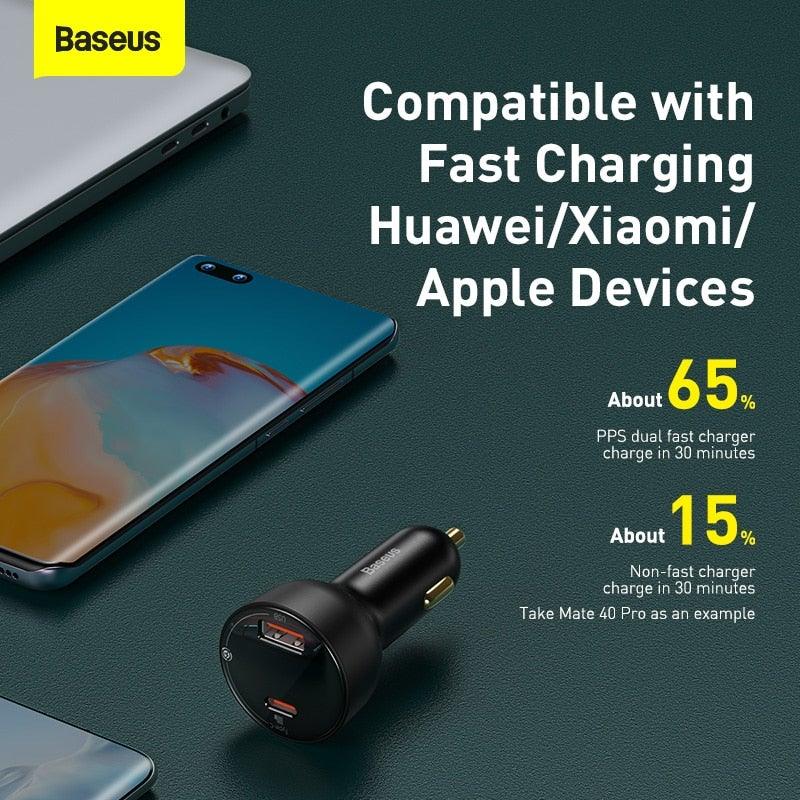Baseus PD 100W USB Type C QC3.0 Charger - Mainz Empire Pte Ltd