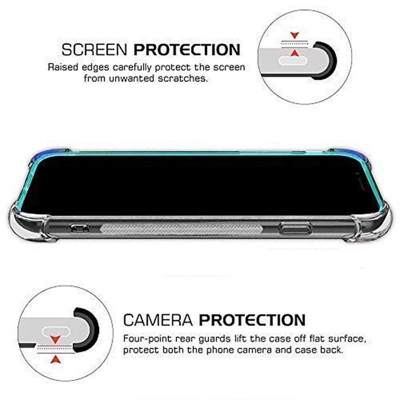 IPhone 13 Pro Max/ 12 Pro Max ShockProof Clear Case With Card Slot - Mainz Empire Pte Ltd