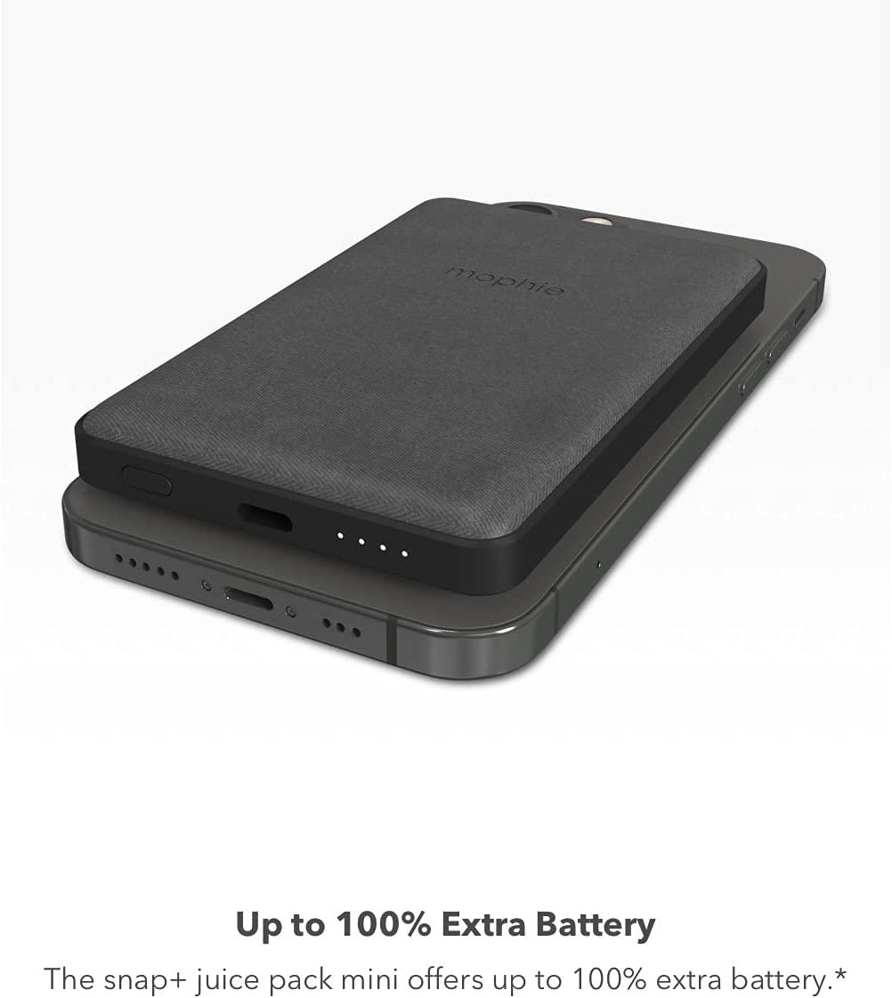 Mophie Snap+ Mini Juice Pack Wireless Charging Power Bank (MagSafe Compatible) - Mainz Empire Pte Ltd