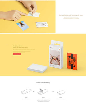 XiaoMi Portable Pocket Photo Printer - Mainz Empire Pte Ltd