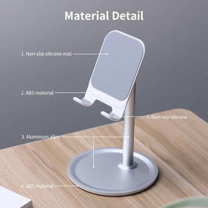 Aluminium adjustable phone holder stand - Mainz Empire Pte Ltd