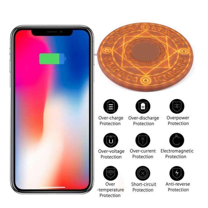 Magic Array Light Up Wireless Charging Pad (Large Version) - Mainz Empire Pte Ltd
