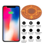 Magic Array Light Up Wireless Charging Pad (Large Version) - Mainz Empire Pte Ltd
