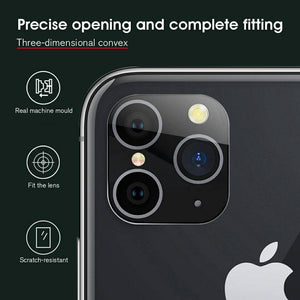 Alloy Camera Lens Protector Converter For iPhone X/XS/ XS MAX To iPhone 11 Pro/11 Pro MAX - Mainz Empire Pte Ltd