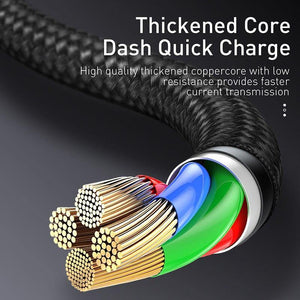 Baseus 3 in 1 Fast Charging Cable (Micro USB,Type C,Lightning) - Mainz Empire Pte Ltd