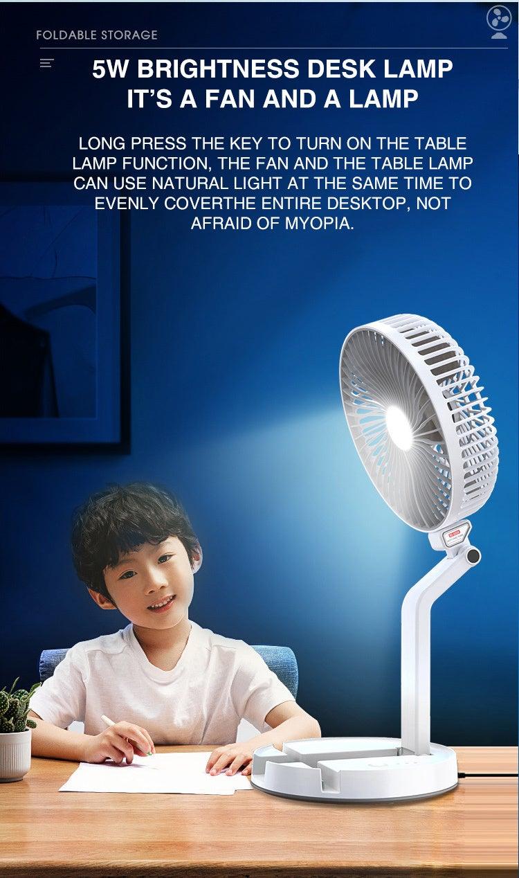 3-Speed USB Foldable Portable Telescopic Fan - Mainz Empire Pte Ltd