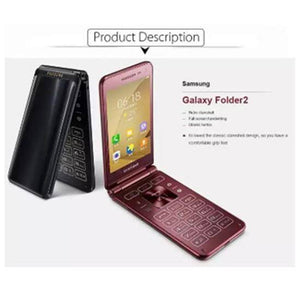 Samsung Galaxy Folder 2 4G LTE (Android Touch Screen Flip Phone) *REFURBISHED* - Mainz Empire Pte Ltd