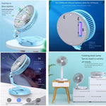 3-Speed USB Foldable Portable Telescopic Fan - Mainz Empire Pte Ltd