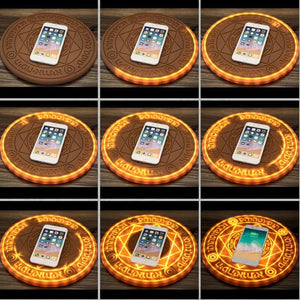 Magic Array Light Up Wireless Charging Pad (Large Version) - Mainz Empire Pte Ltd